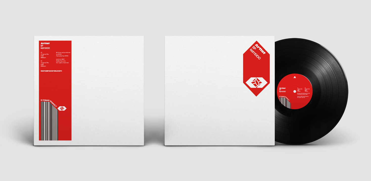 Identit&eacute; visuelle &ndash; Label de musique